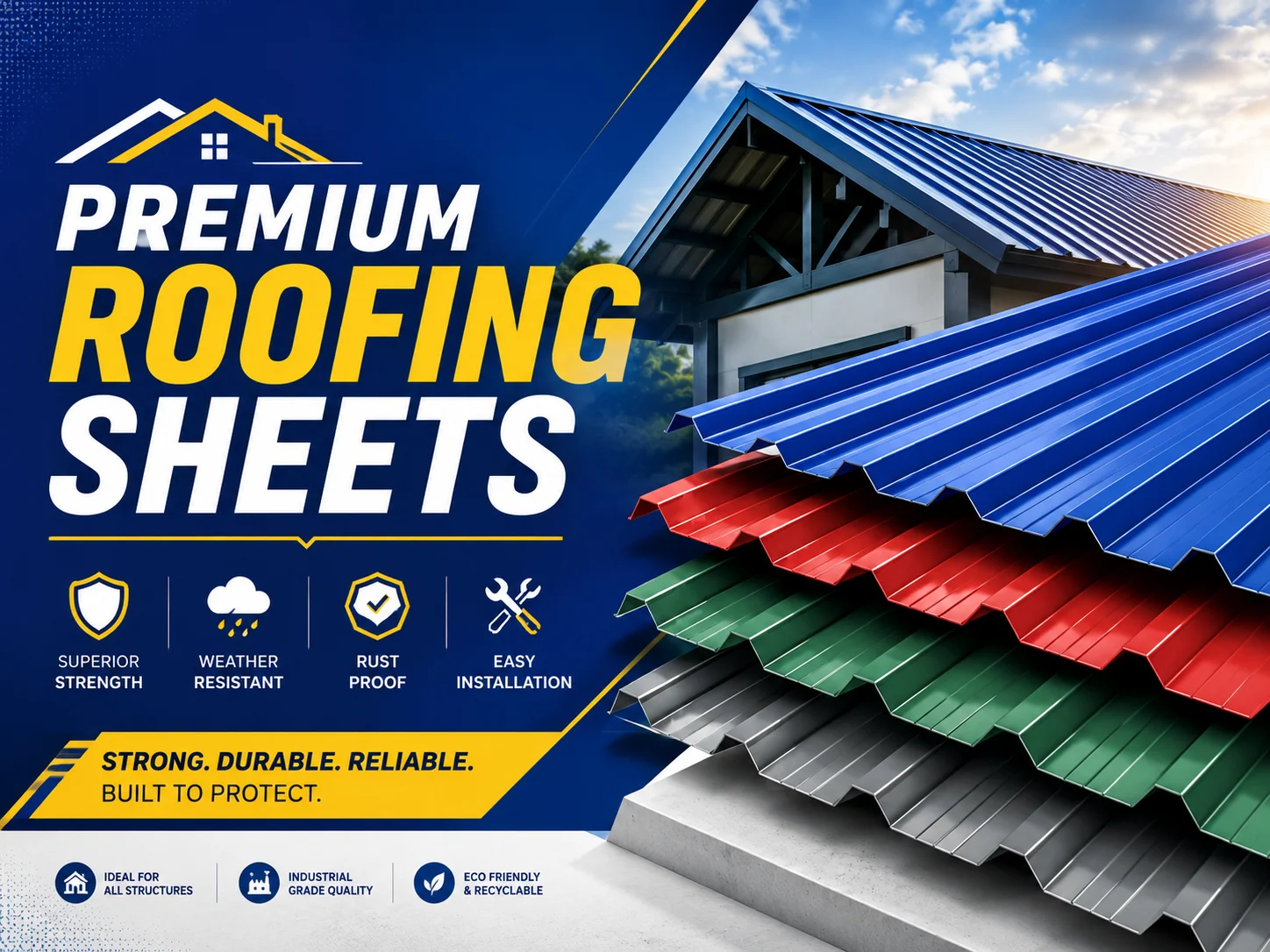 Roofing Sheet Dealers in Bangalore