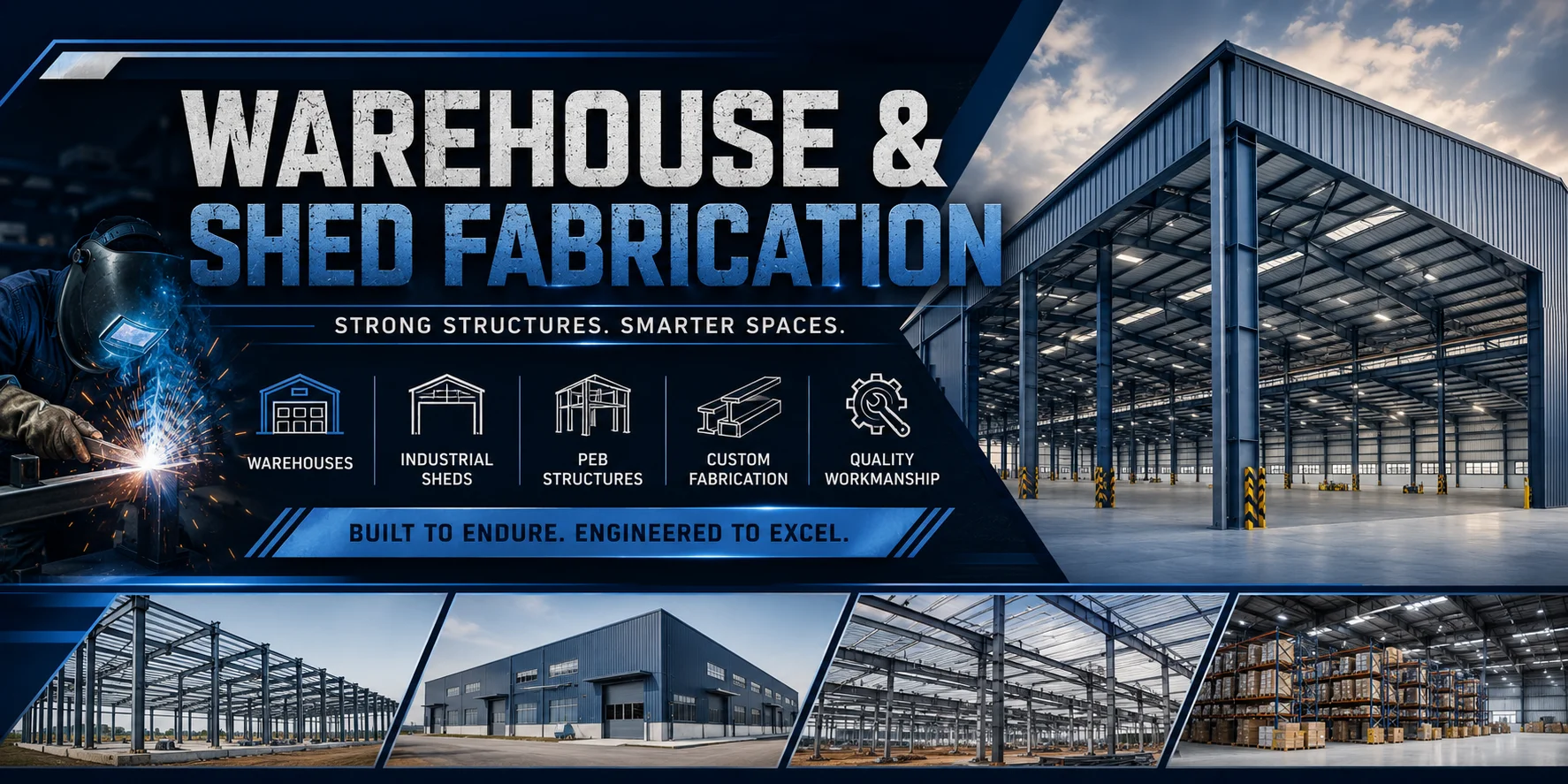 Warehouse & Shed Fabrication in Bangalore