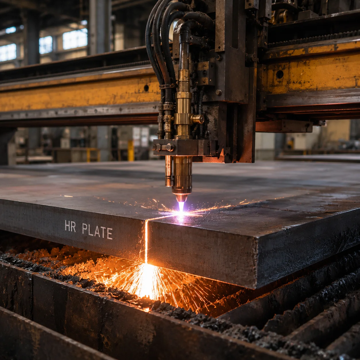 HR Plate Cutting