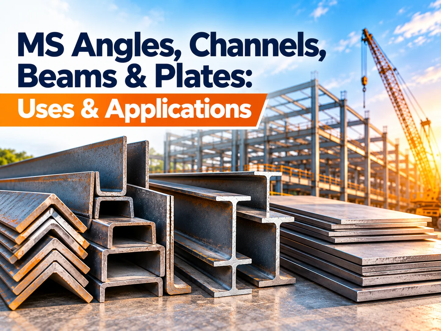 MS angles channels beams and plates