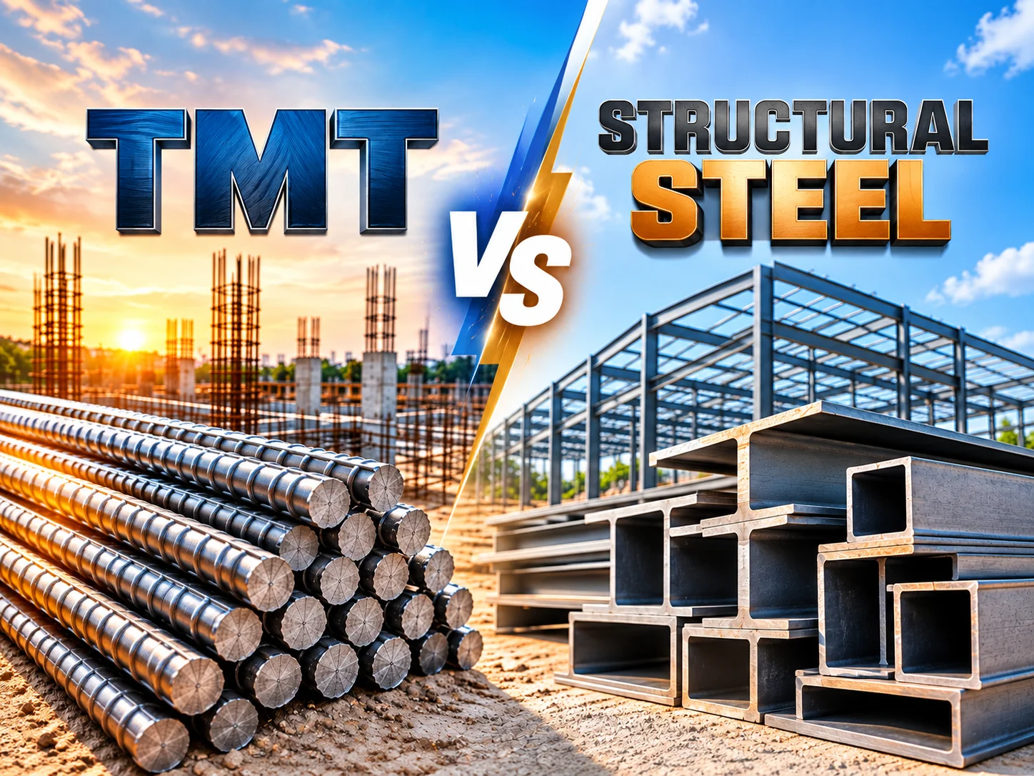 TMT vs Structural Steel